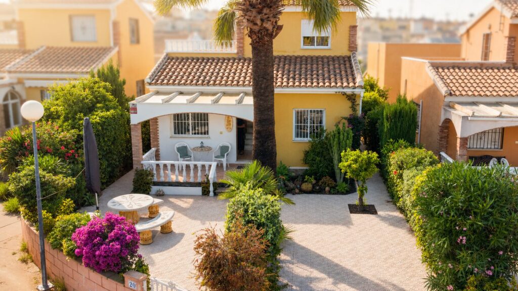 Aussenansicht Casa Jardin - Torrevieja Urlaub
